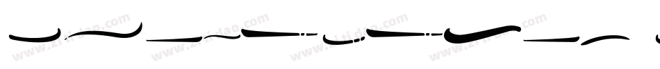 Northshire Swash字体转换